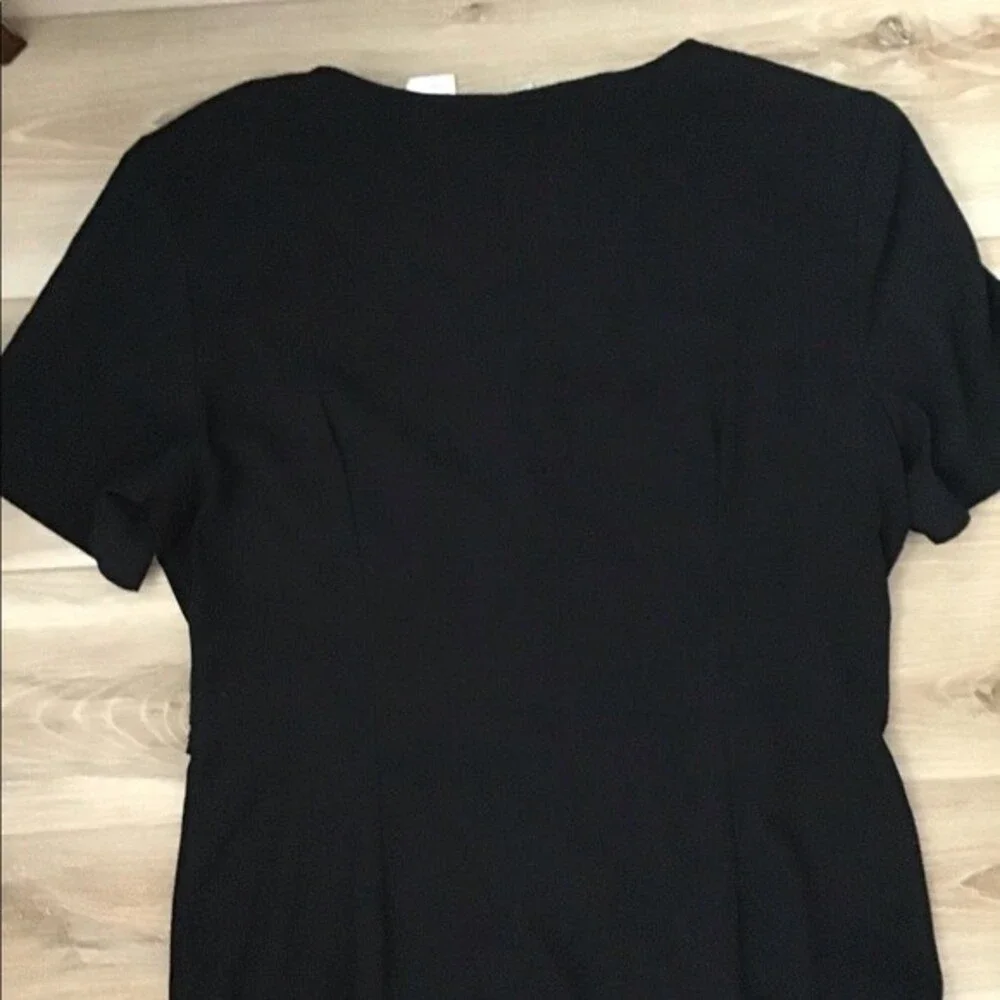 Sunshine Starshine Vintage Black Dress 16
